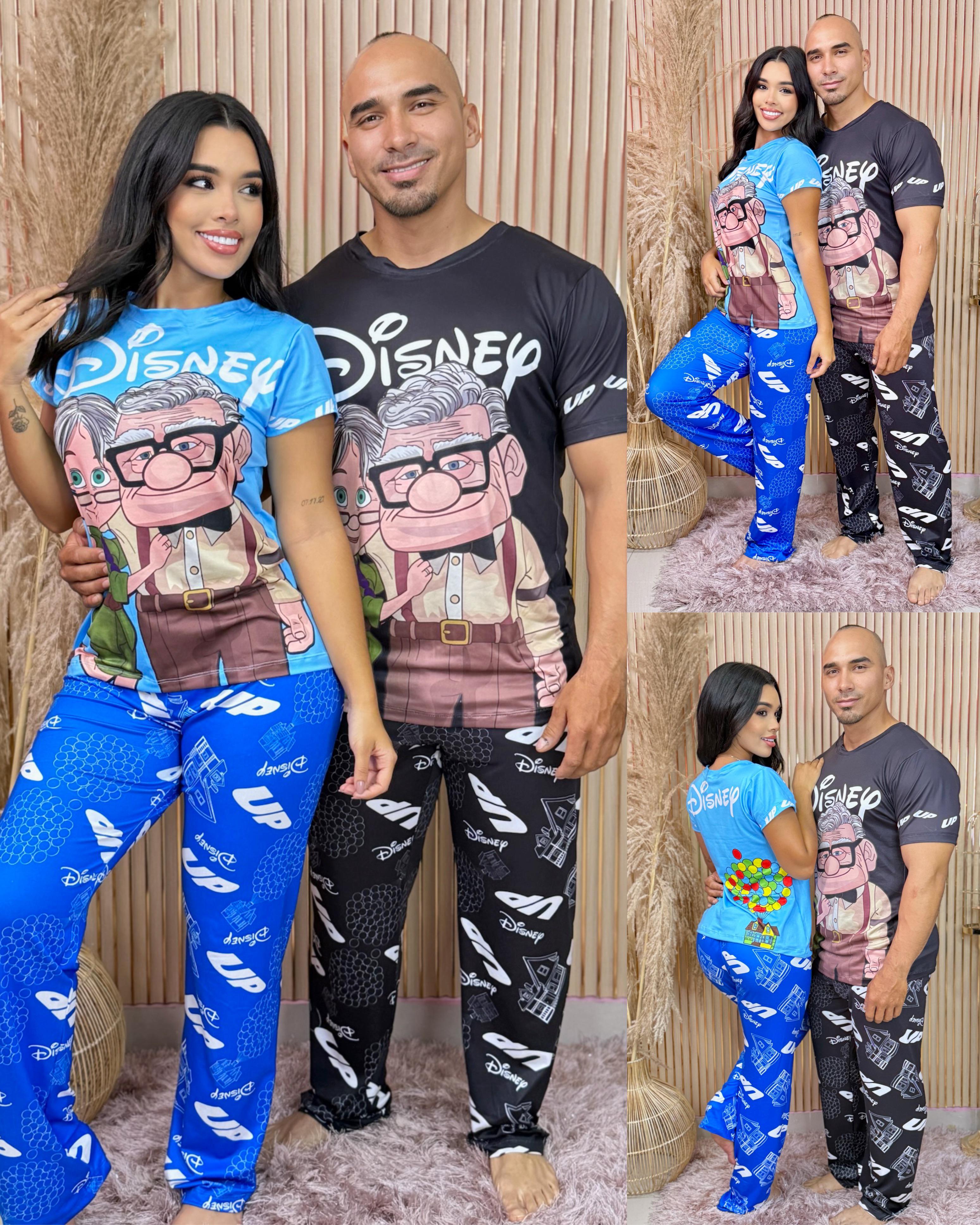 Combo Pareja (2 Pijamas Dama y Caballero Viejitos Up)