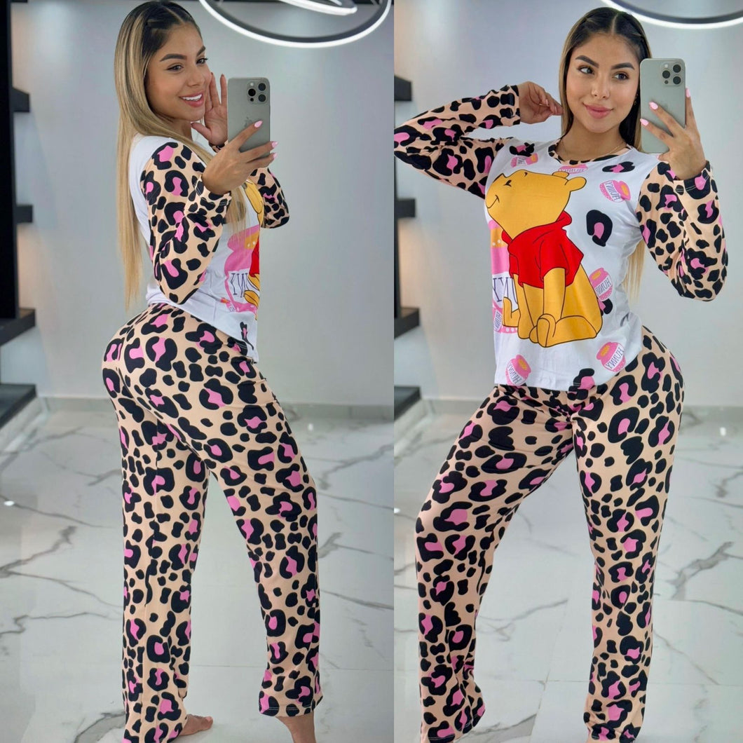 Pijama Manga Larga DAMA P00H