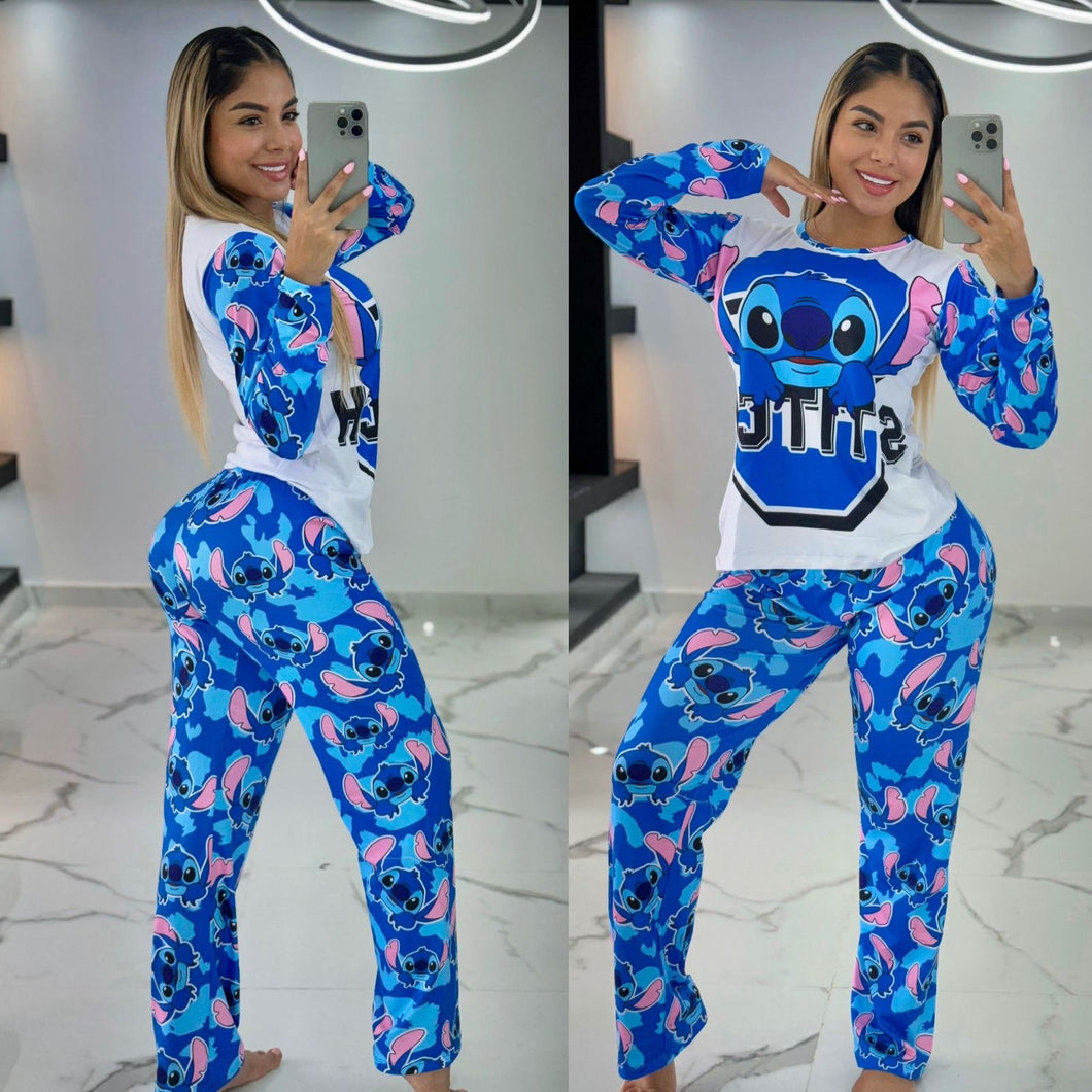 Pijama Manga Larga DAMA St1tch