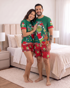 PIJAMA FAMILIA GRINCH VERDE