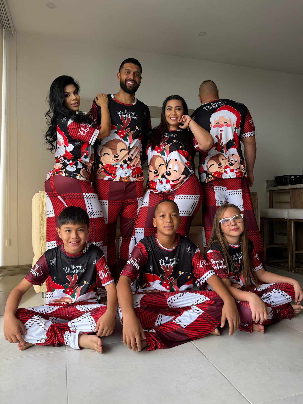 PIJAMA FAMILIA MICKEY #4