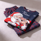 PIJAMA FAMILIA NOEL MICKEY