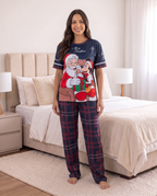 PIJAMA FAMILIA NOEL MICKEY